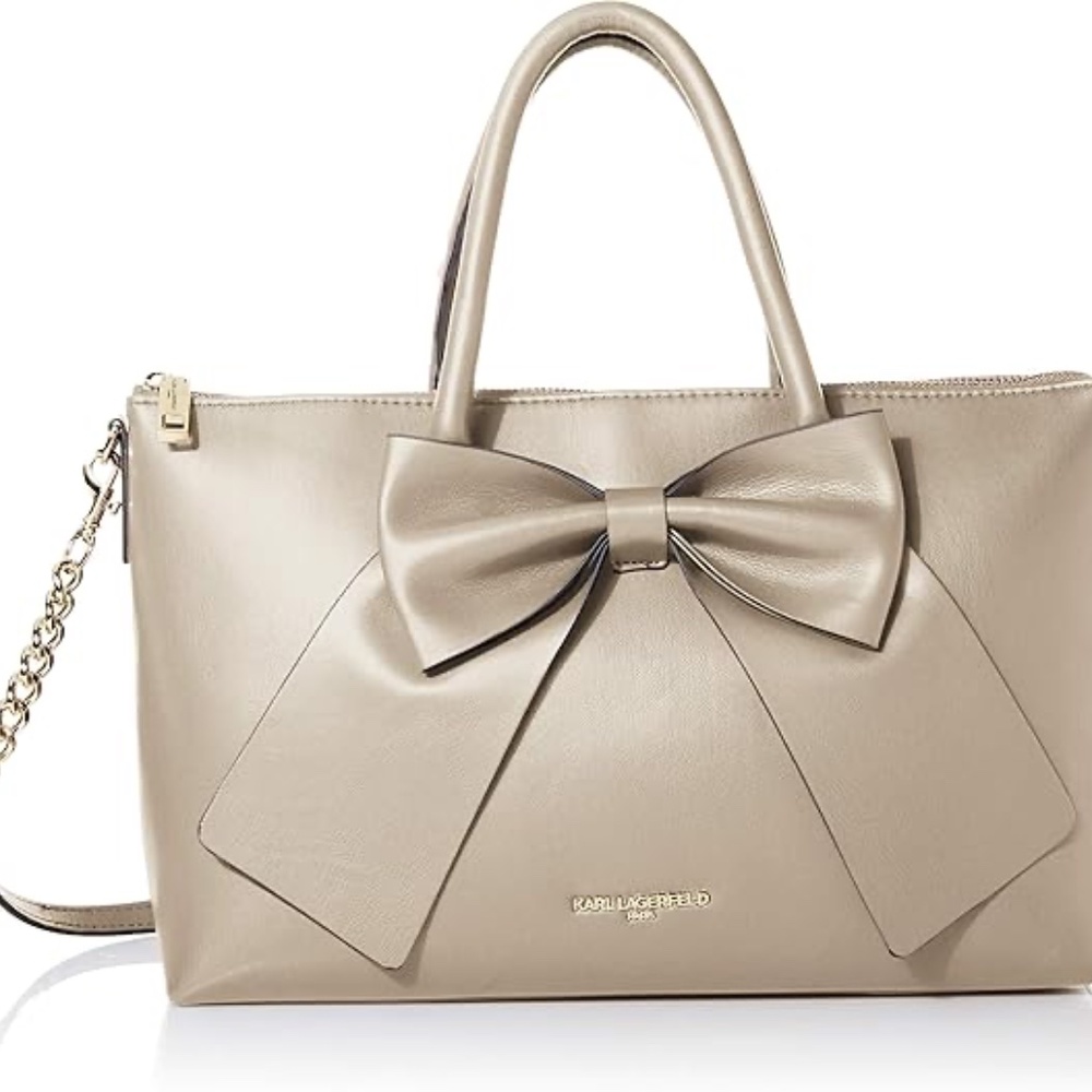 Karl Lagerfeld Kris Satchel Crossbody Purse